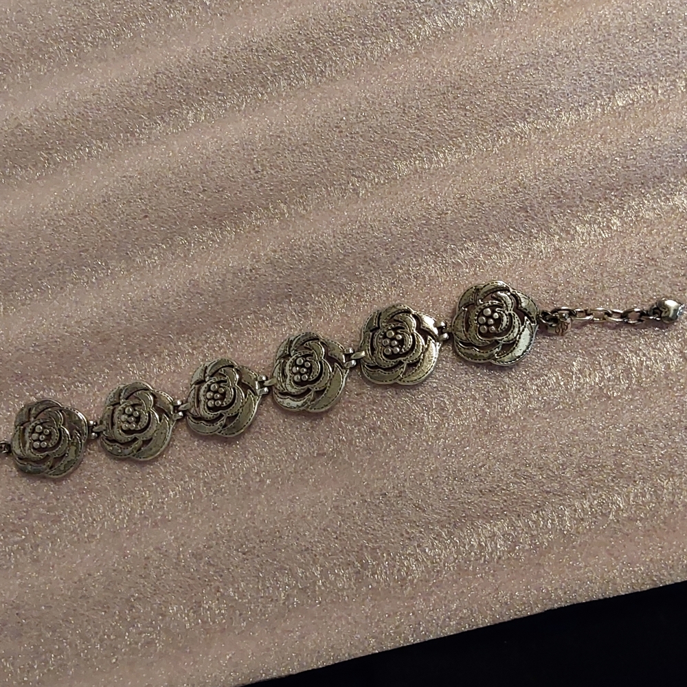 Brighton Floral Silver Bracelet‎
